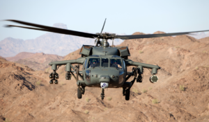 Vyzbrojený Black Hawk
