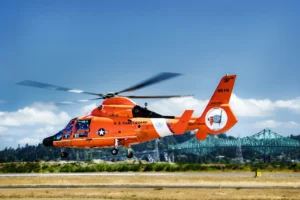 záchranná helikoptéra