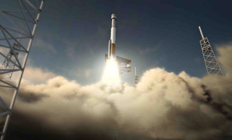 vesmírná loď startuje Nasa Boeing