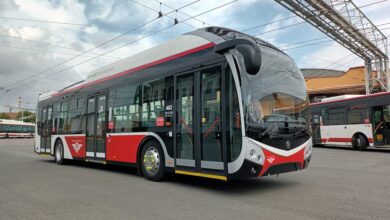 Trolejbus Škoda 32 Tr bateriový pro Pardubice