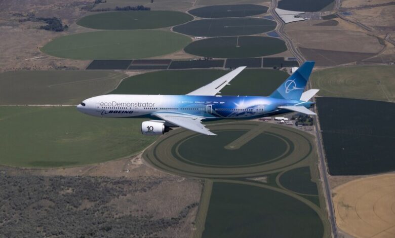 edeomstrátor boeing 777