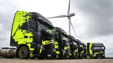 kamiony na turné Metallica