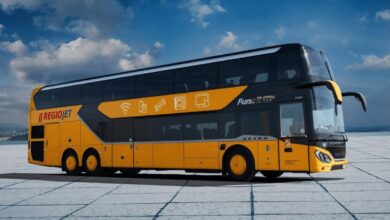 Regiojet setra_bus_Chorvatsko