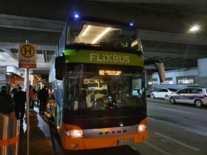Autobus Flix v Berlíně