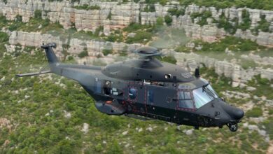 test vrtulníku NH90