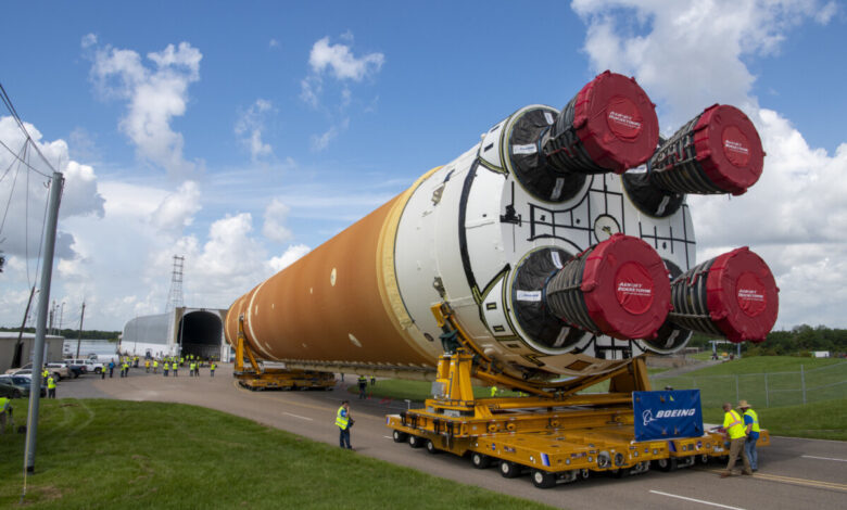 raketa pro misi Artemis