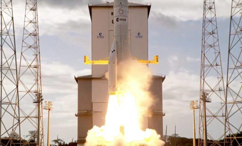 start evropské rakety