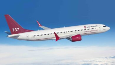 A rendering of BOC Aviation's 737-8 is depicted here. (Boeing image)
